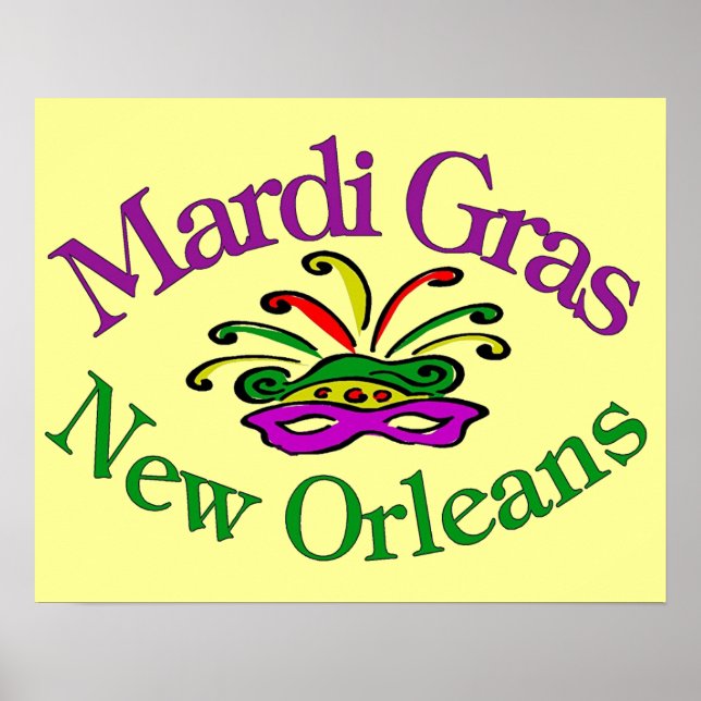 Affiches Mardi Gras (Devant)