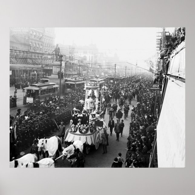 Affiches Mardi Gras, 1900 (Devant)