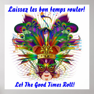 Affiches Mardi Gras S'Il Vous Plaît Voir Les Notes