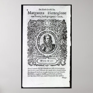 Affiches Margaret de Parme, gouverneur de Pays-Bas