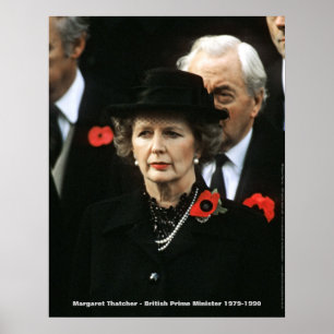 Affiches Margaret Thatcher Premier ministre