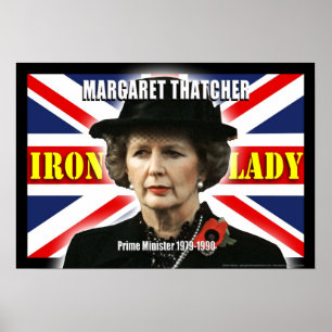Affiches Margaret Thatcher Premier ministre