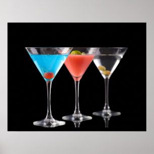 Affiches Margarita cocktails