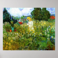 Marguerite Gachet dans le jardin par Vincent van G