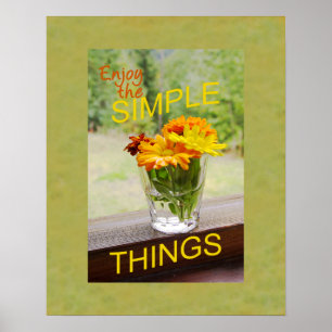 Affiches Marguerites En Verre Photo