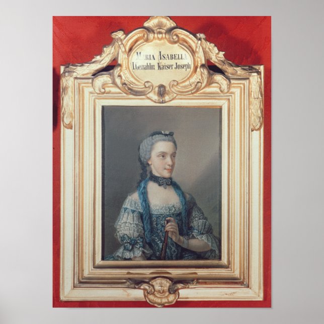 Affiches Maria Isabella de Parme (Devant)