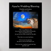 Mariage Apache Bénédiction Loup Gris