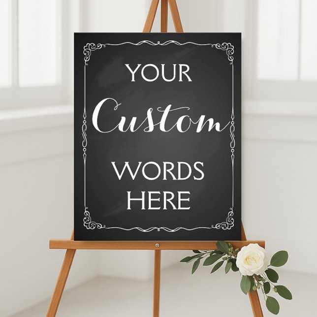 Affiches Mariage ou signature de parti faites votre propre  (Créateur téléchargé)