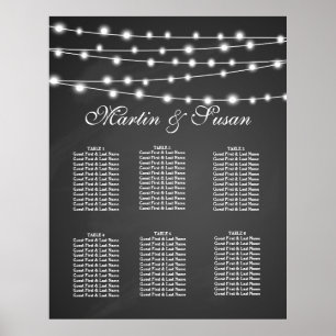 Affiches MARIAGE OU TABLE DE PARTI PLANNER Collection Siège