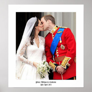 Affiches Mariage royal