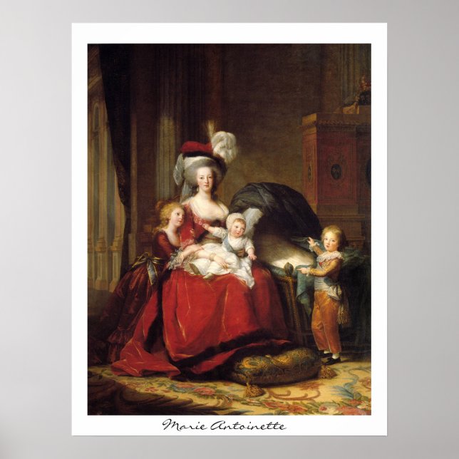 Affiches Marie Antoinette (Devant)