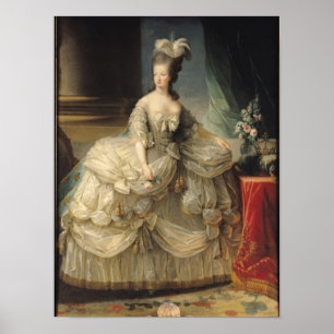 Affiches Marie Antoinette Reine de France, 1779