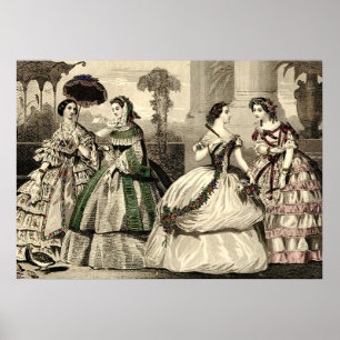 Affiches Mariée d'antiquité Vintage mariage