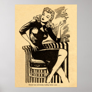 Affiches Mariel se sentait évidemment meilleur maintenant…