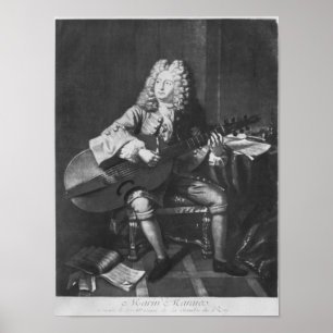 Affiches Marin Marais, 1704