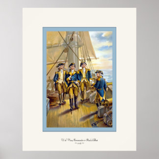 Affiches Marine américaine ~ Commandant en chef de la flott