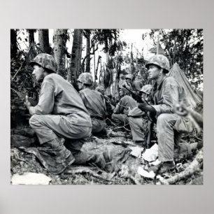 Affiches Marines des USA de 2ÈME GUERRE MONDIALE sur