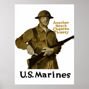 Affiches Marines des USA -- Un autre château Thierry