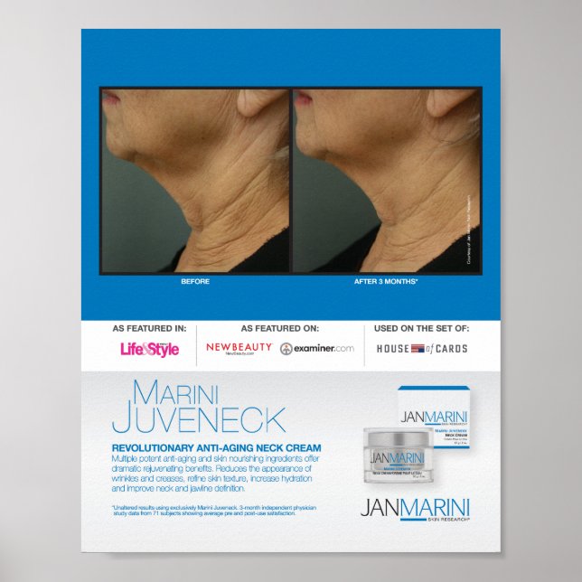 Affiches Marini Juveneck Résultats 8x10" (Devant)