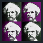 Affiches Mark Twain Pop Art Imprimer<br><div class="desc">Montrez votre appréciation pour le travail et la vie de Mark Twain avec ces produits amusants et personnalisables.</div>
