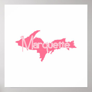 Affiches Marquette, Michigan Upper Peninsula