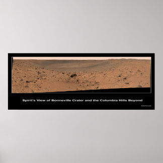 Affiches Mars Rover Spirit : Columbia Hills