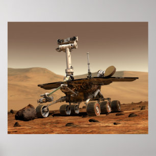 Affiches Mars Rover 'Spirit de la NASA