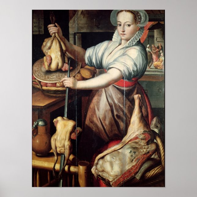 Affiches Martha Préparer le dîner pour Jésus (Devant)