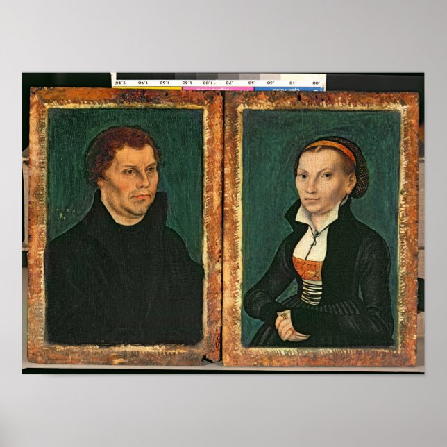 Affiches Martin Luther, Katharina von Bora, c.1526 (Devant)