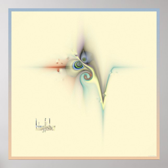 Affiches martin pêcheur (Devant)