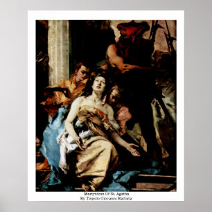 Affiches Martyre De Saint Agatha