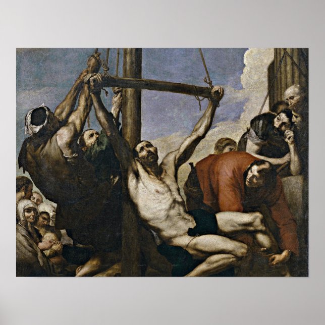 Affiches Martyre de saint Philippe par Jusepe de Ribera (Devant)