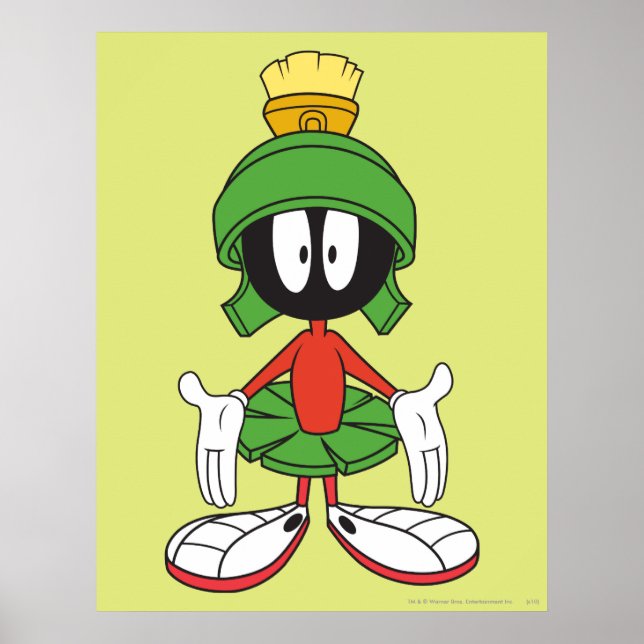 Affiches MARVIN LE MARTIAN™ Confus (Devant)