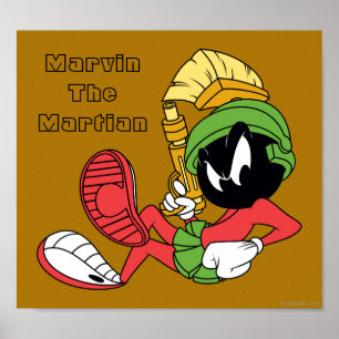 Affiches MARVIN LE MARTIAN™ Recapitulatif Au Laser