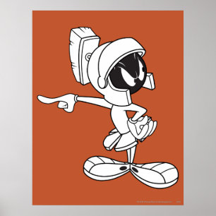 Affiches MARVIN MARTIAN™ Pointing