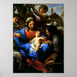 Affiches Mary, Jésus, et Joseph - vol à l'affiche de