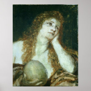 Affiches Mary Magdalene contrite, 1873