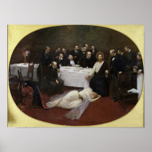 Affiches Mary Magdalene dans la maison du Pharisee