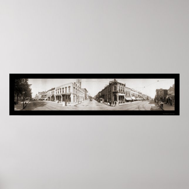 Affiches Mason City, IA Photo 1907 (Devant)