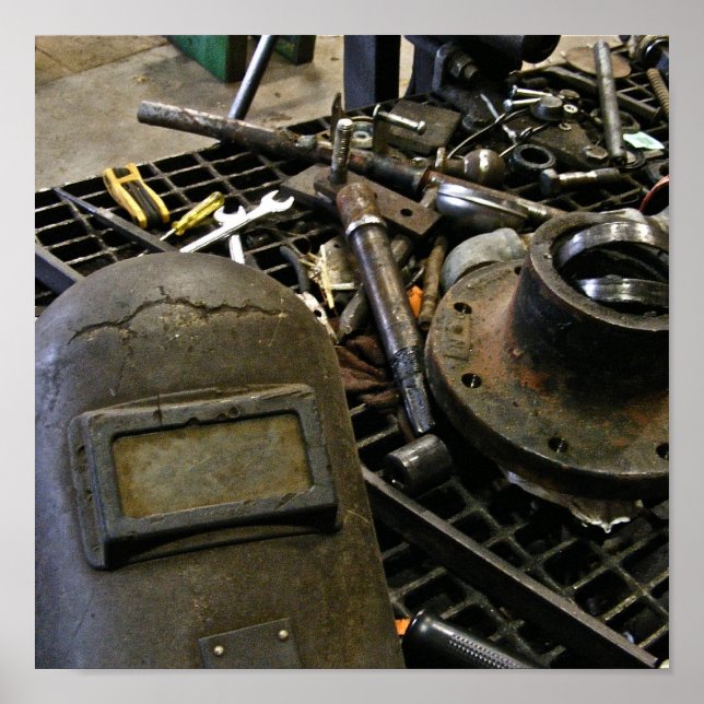 Affiches masque de soudage (Devant)