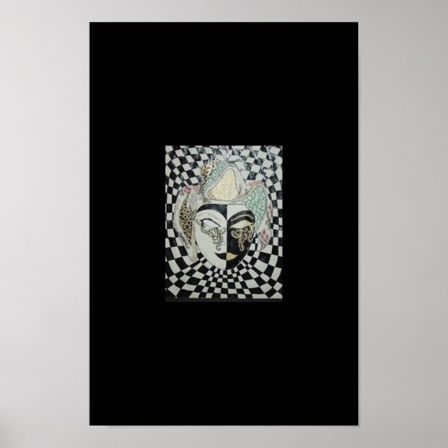 Affiches Masque vénitien (Devant)