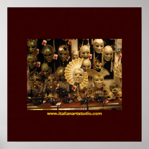 Affiches Masques vénitiens