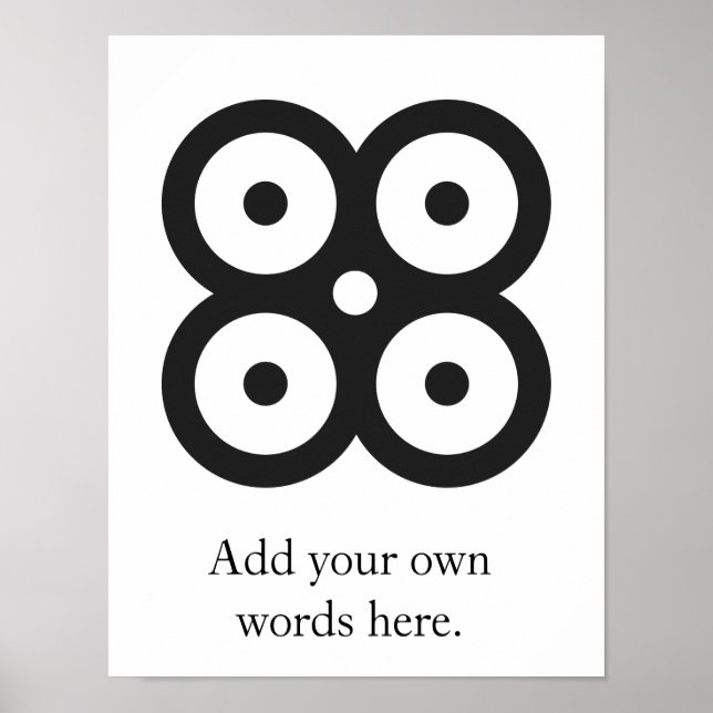 Affiches MATE MASIE | symbole de sagesse, de prudence de la (Devant)