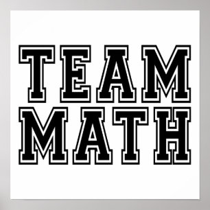 Affiches Math d'équipe