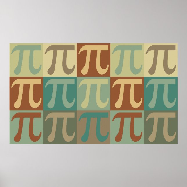 Affiches Math Pop Art (Devant)