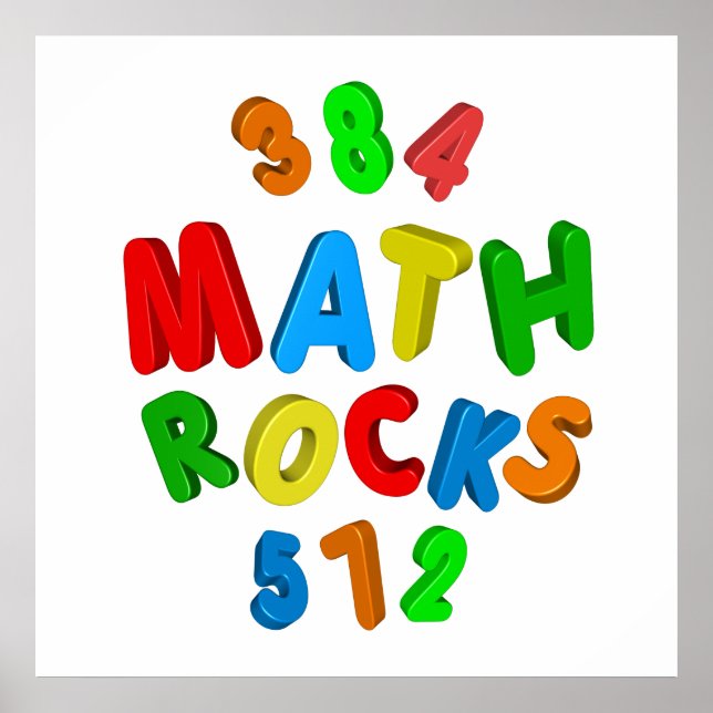 AFFICHES MATH ROCKS (Devant)