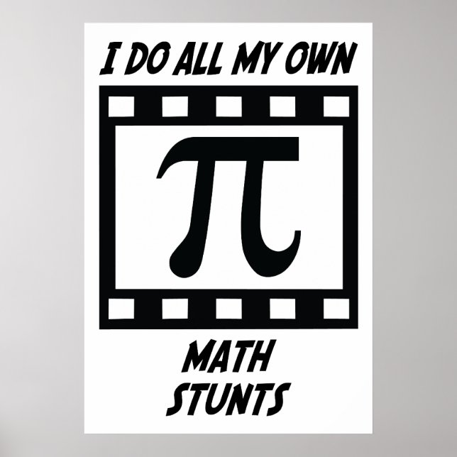Affiches Math Stunts (Devant)