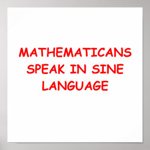 Affiches mathématiques