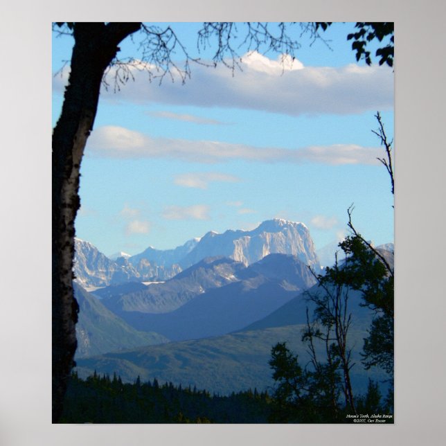 Affiches Matin à la dent de Moose (Devant)