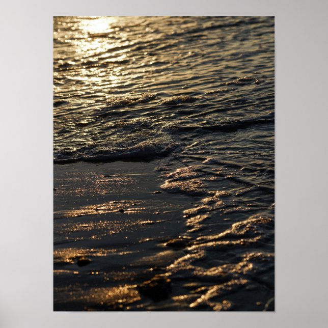 Affiches Matin de plage (Devant)
